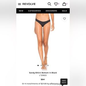 L*Space Sandy Classic Bottom in Black